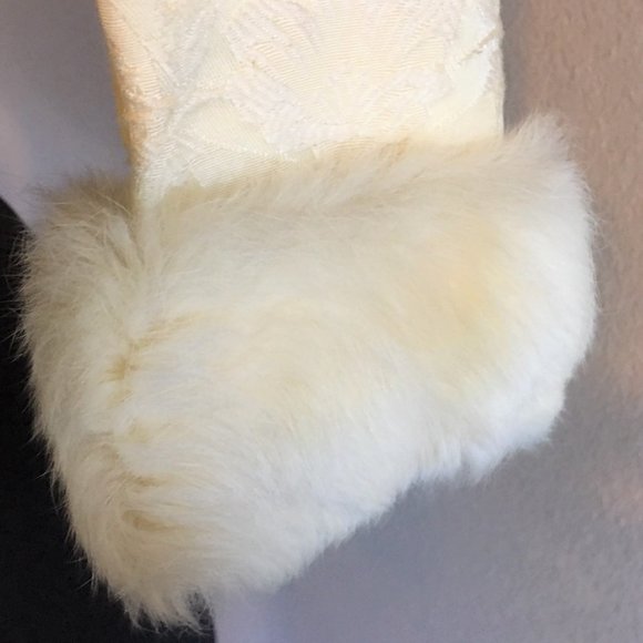 VINTAGE Bolero Jacket with Fur Cuffs - Picture 8 of 10